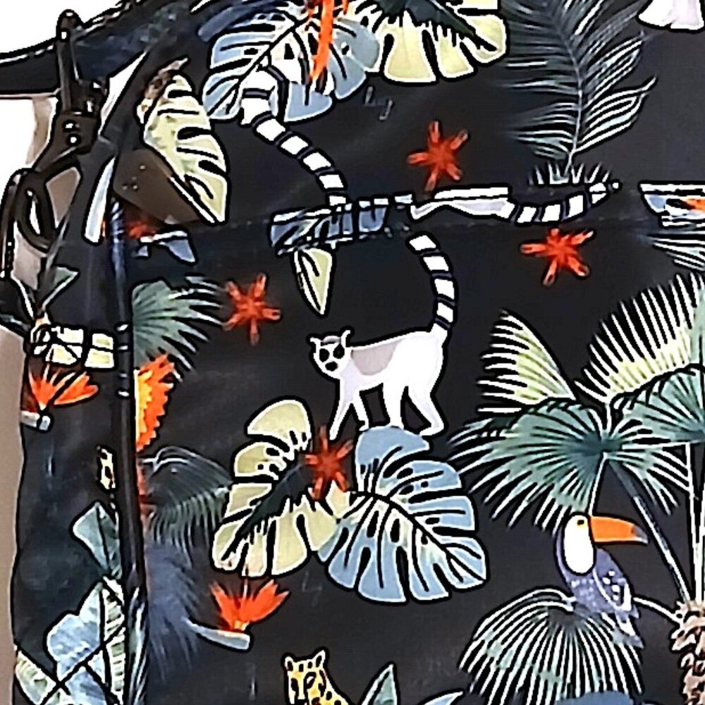 Lug Carousel XL Crossbody Bag – Wildlife Black – RFID, Water Resistant - Picture 13 of 16